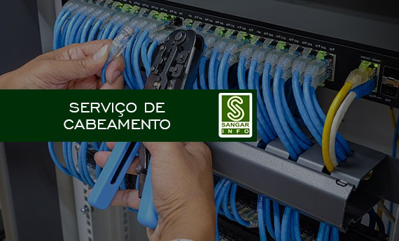 Conserto de Computadores Serviço de Cabeamento SP